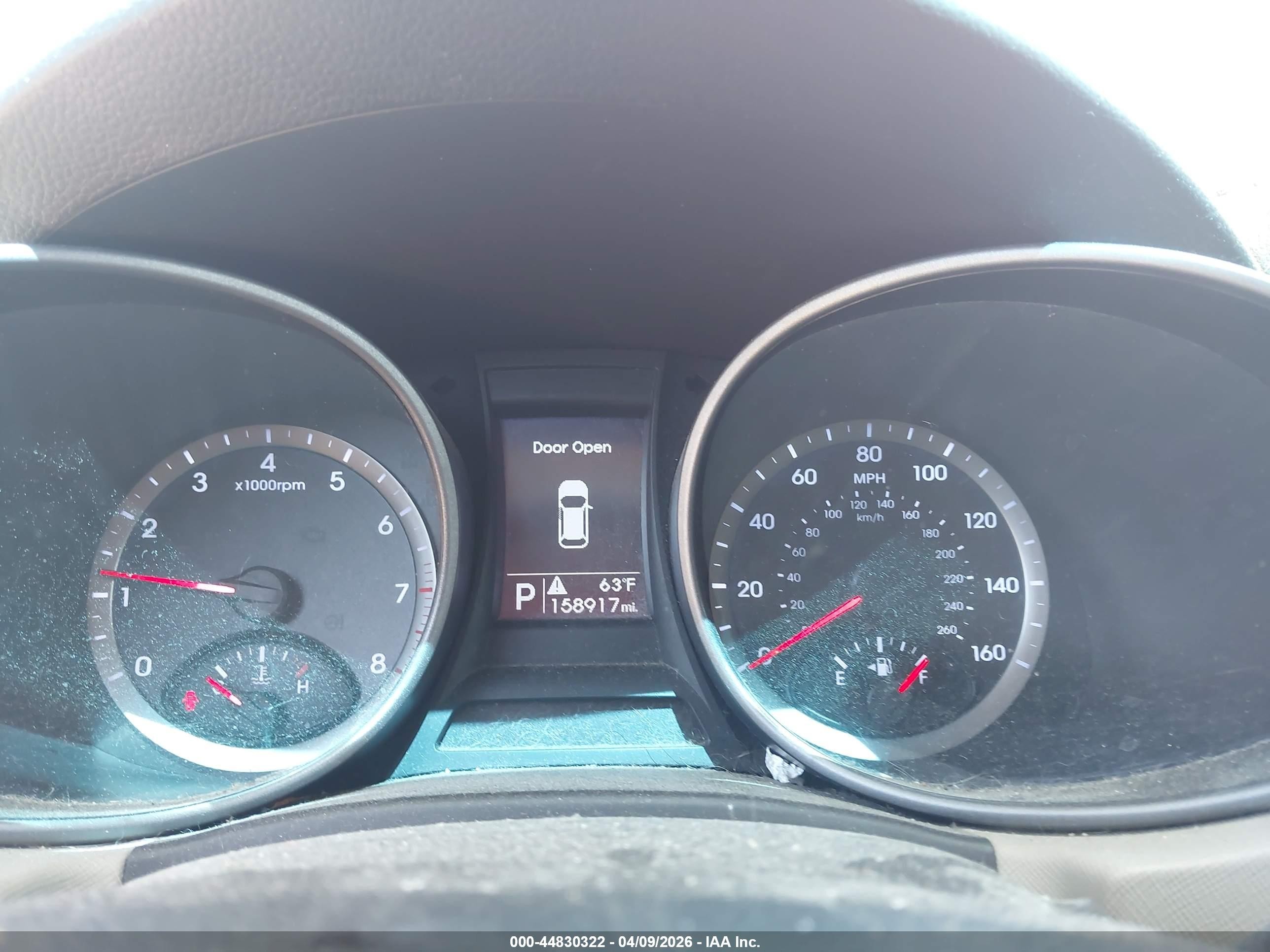 2014 Hyundai Santa Fe Sport 2.4l Red vin: 5XYZU3LB5EG162783