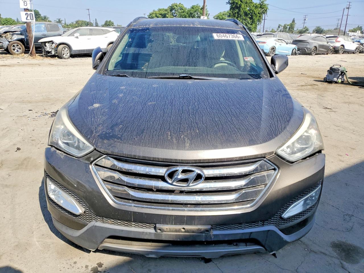 2014 Hyundai Santa Fe Sport 2.4l Black vin: 5XYZU3LB5EG166266