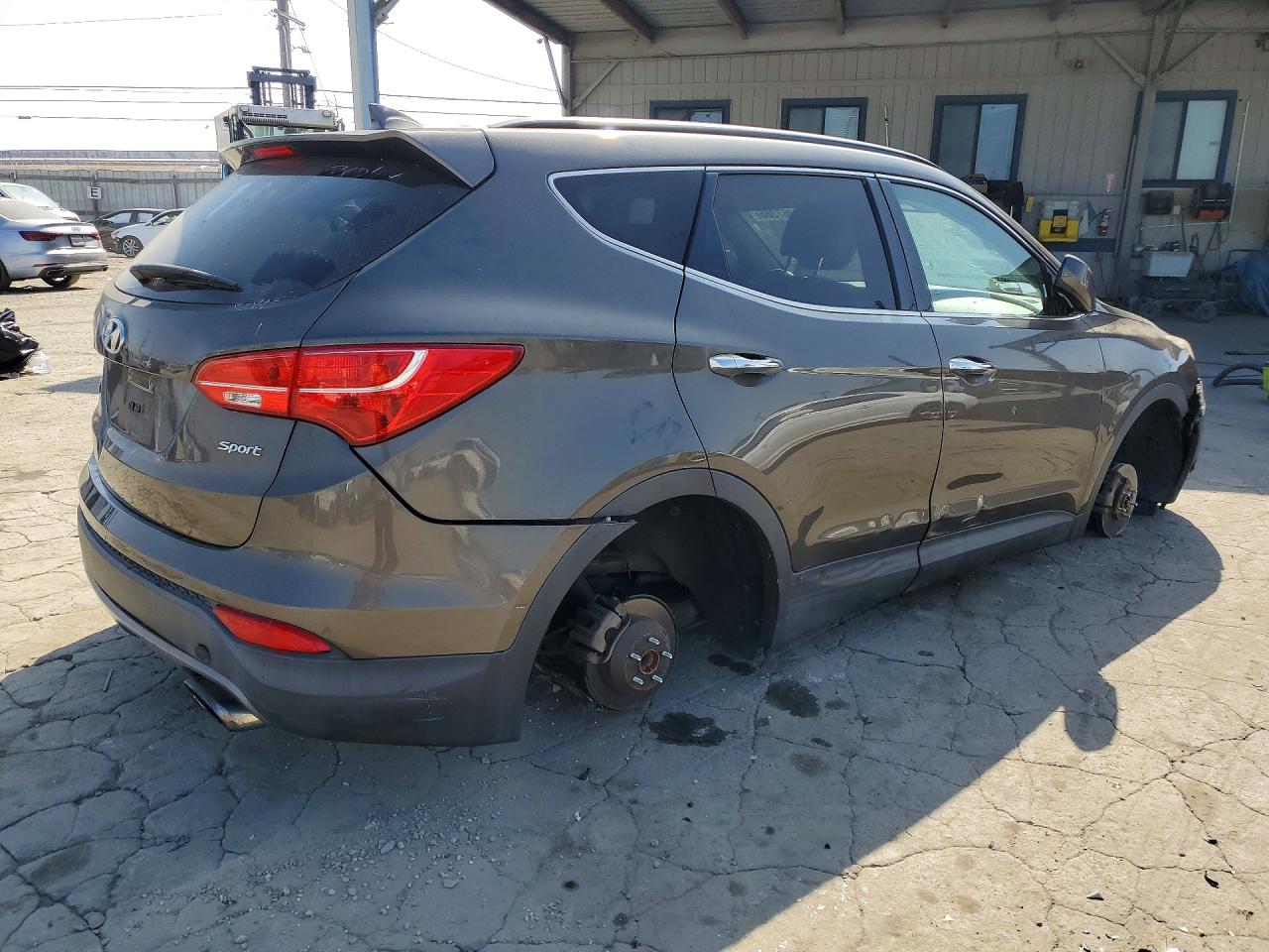2014 Hyundai Santa Fe Sport 2.4l Black vin: 5XYZU3LB5EG166266