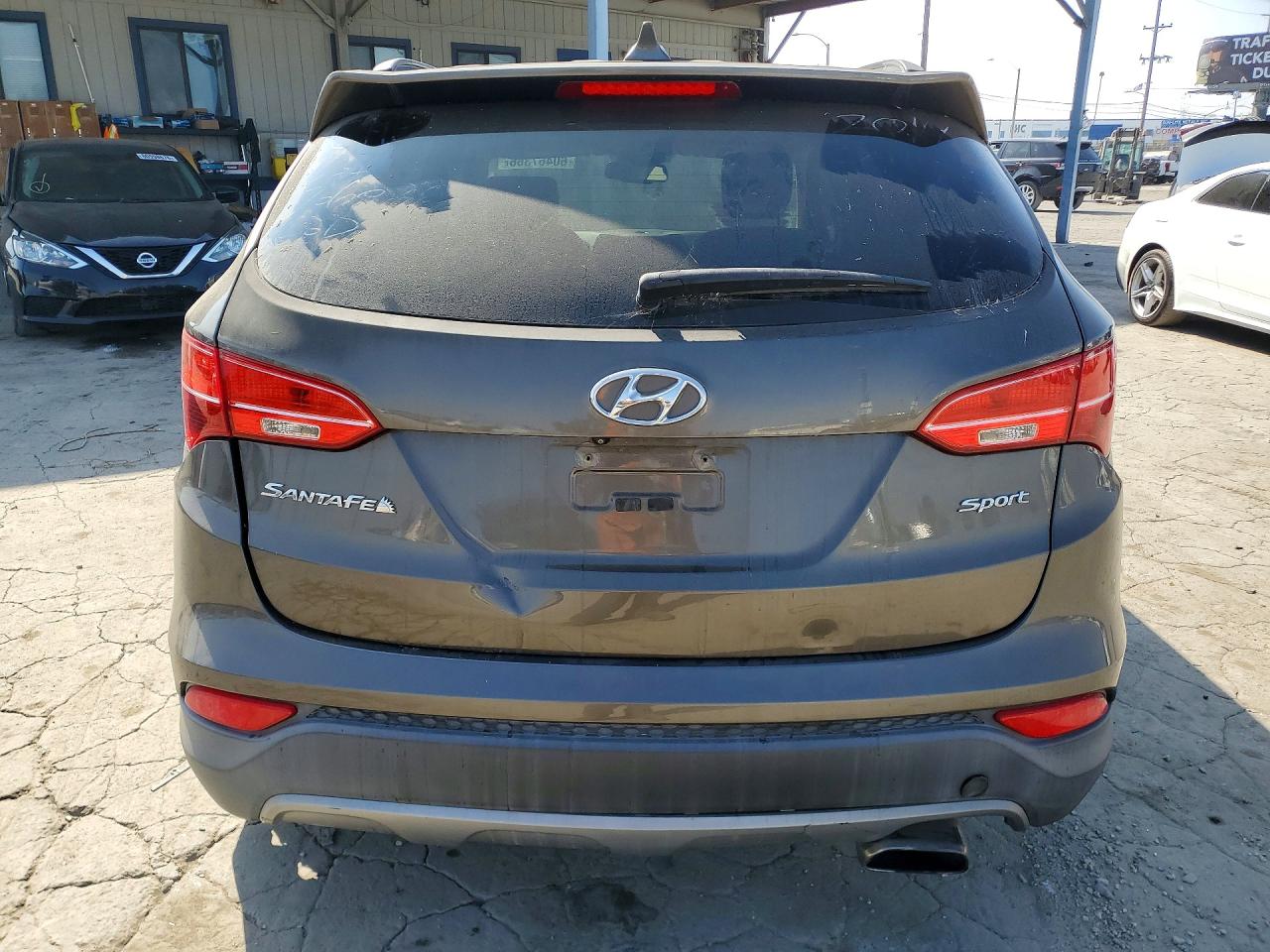 2014 Hyundai Santa Fe Sport 2.4l Black vin: 5XYZU3LB5EG166266