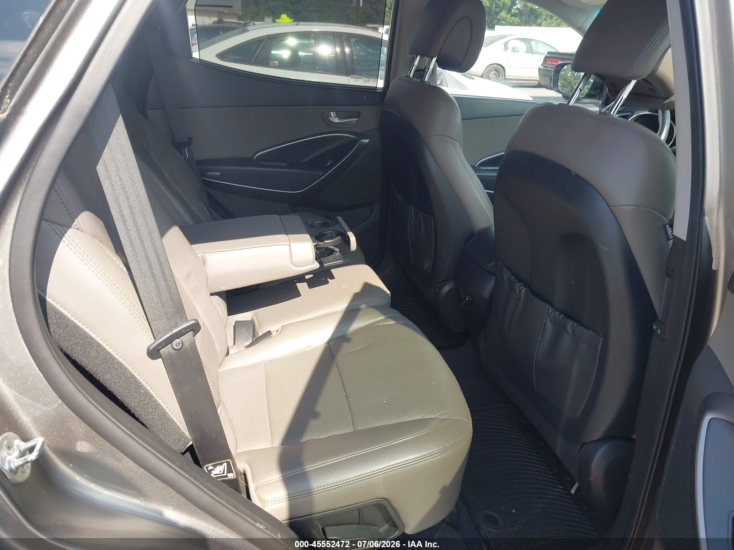 2014 Hyundai Santa Fe Sport 2.4l Gray vin: 5XYZU3LB5EG173220
