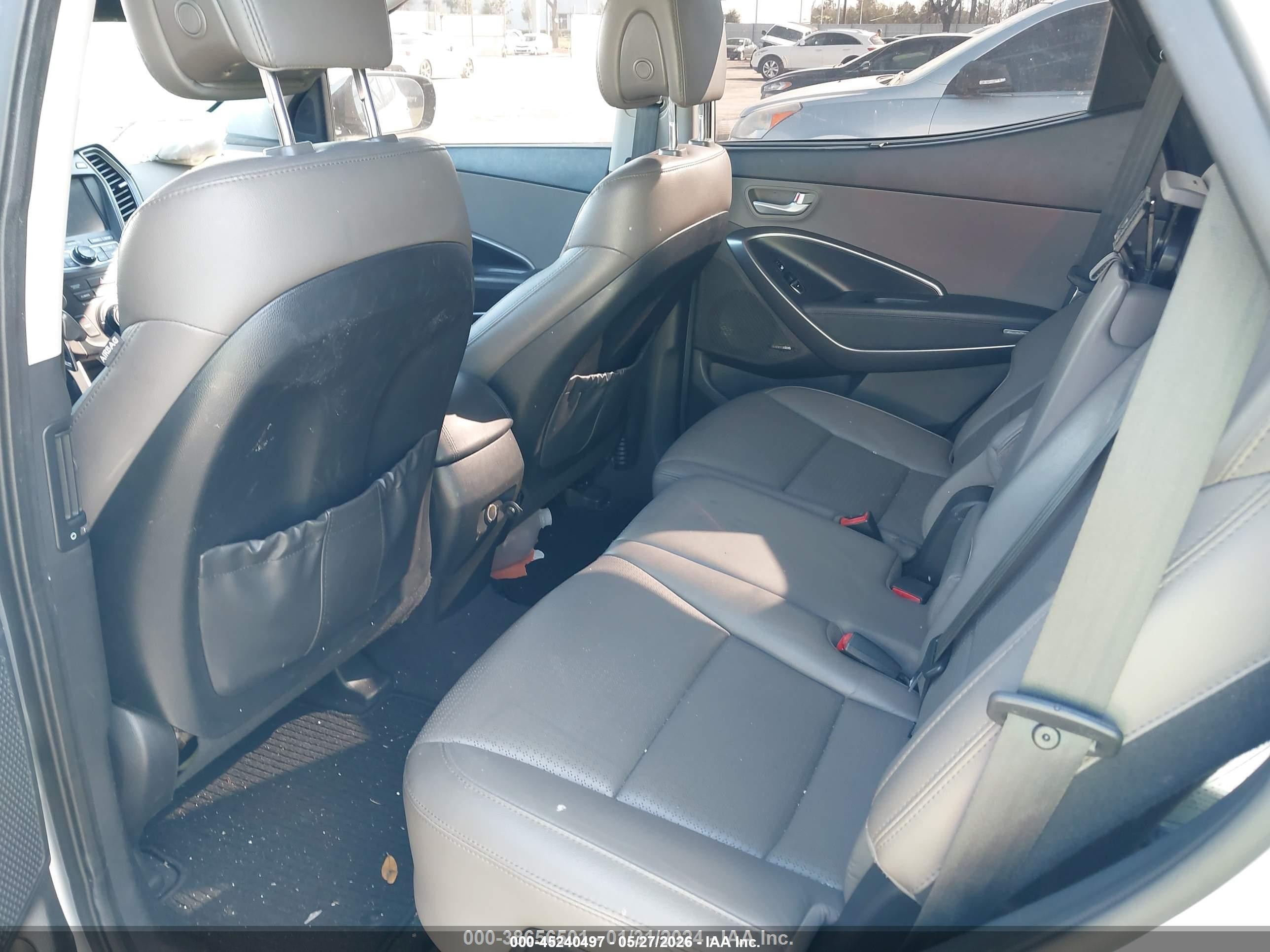 2014 Hyundai Santa Fe Sport 2.4l Silver vin: 5XYZU3LB5EG182788