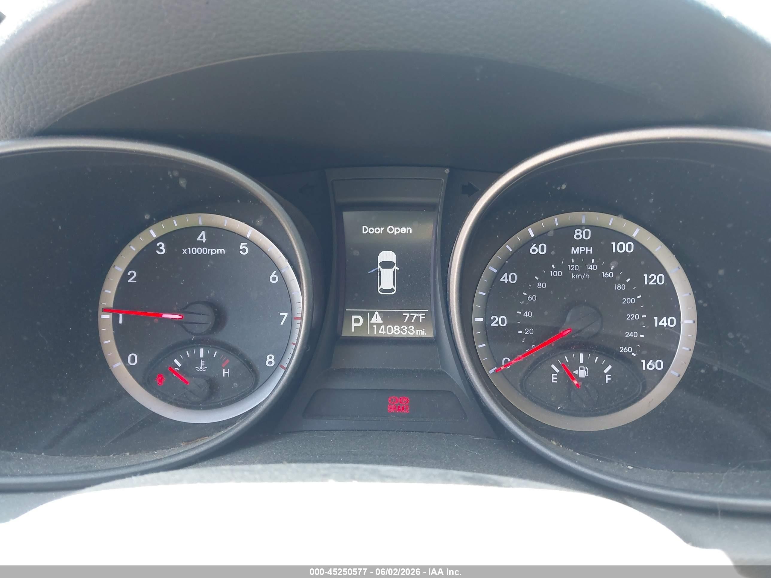 2014 Hyundai Santa Fe Sport 2.4l Серый vin: 5XYZU3LB5EG187148