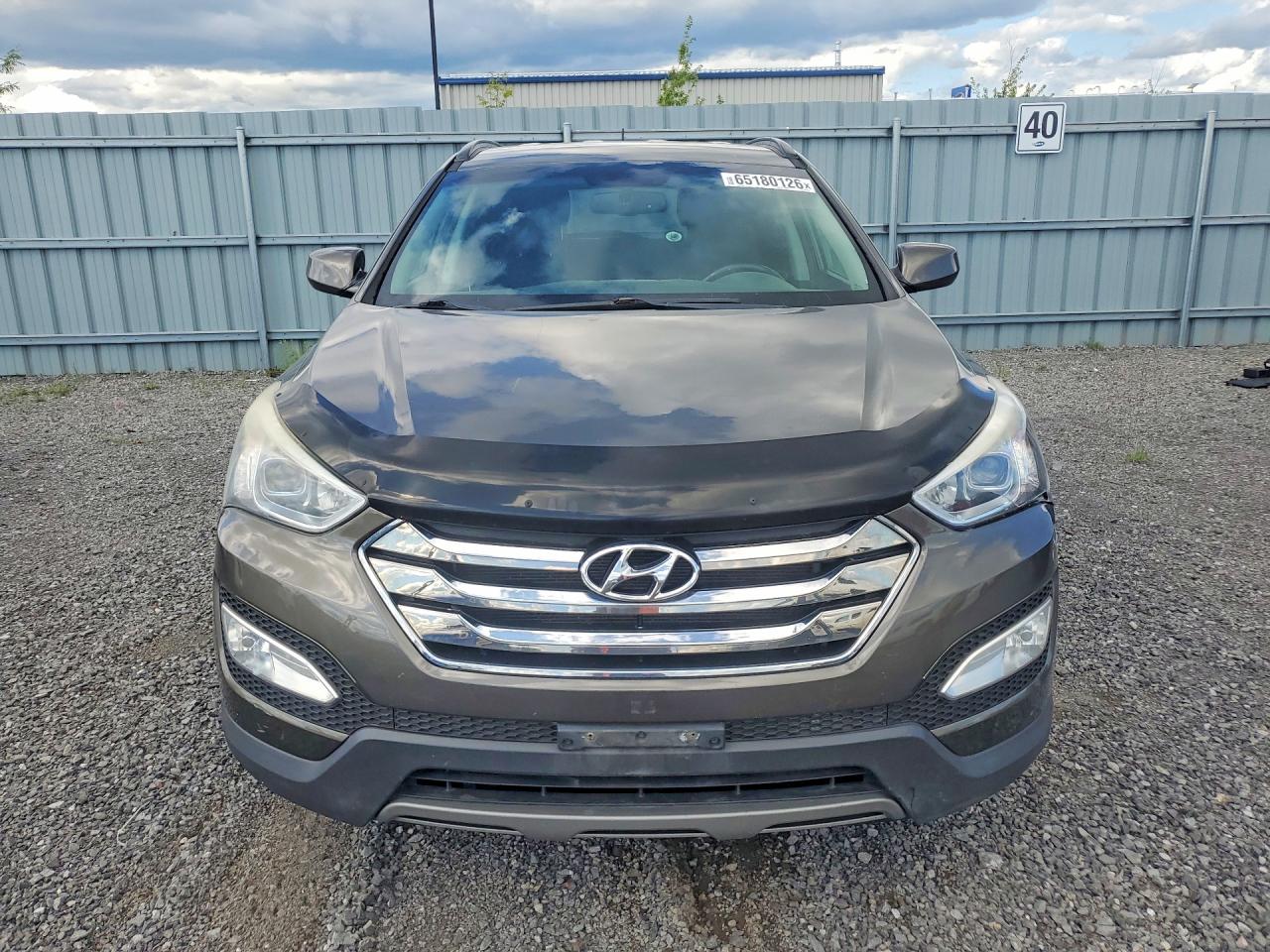 2014 Hyundai Santa Fe Sport 2.4l Gray vin: 5XYZU3LB5EG196402