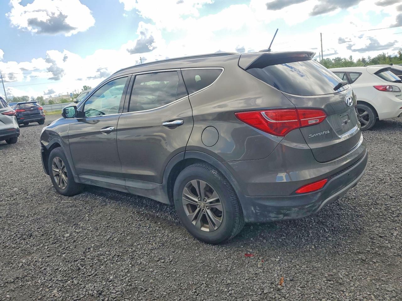 2014 Hyundai Santa Fe Sport 2.4l Gray vin: 5XYZU3LB5EG196402