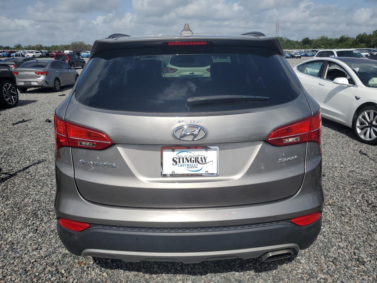 2014 Hyundai Santa Fe Sport 2.4l Gray vin: 5XYZU3LB5EG219161