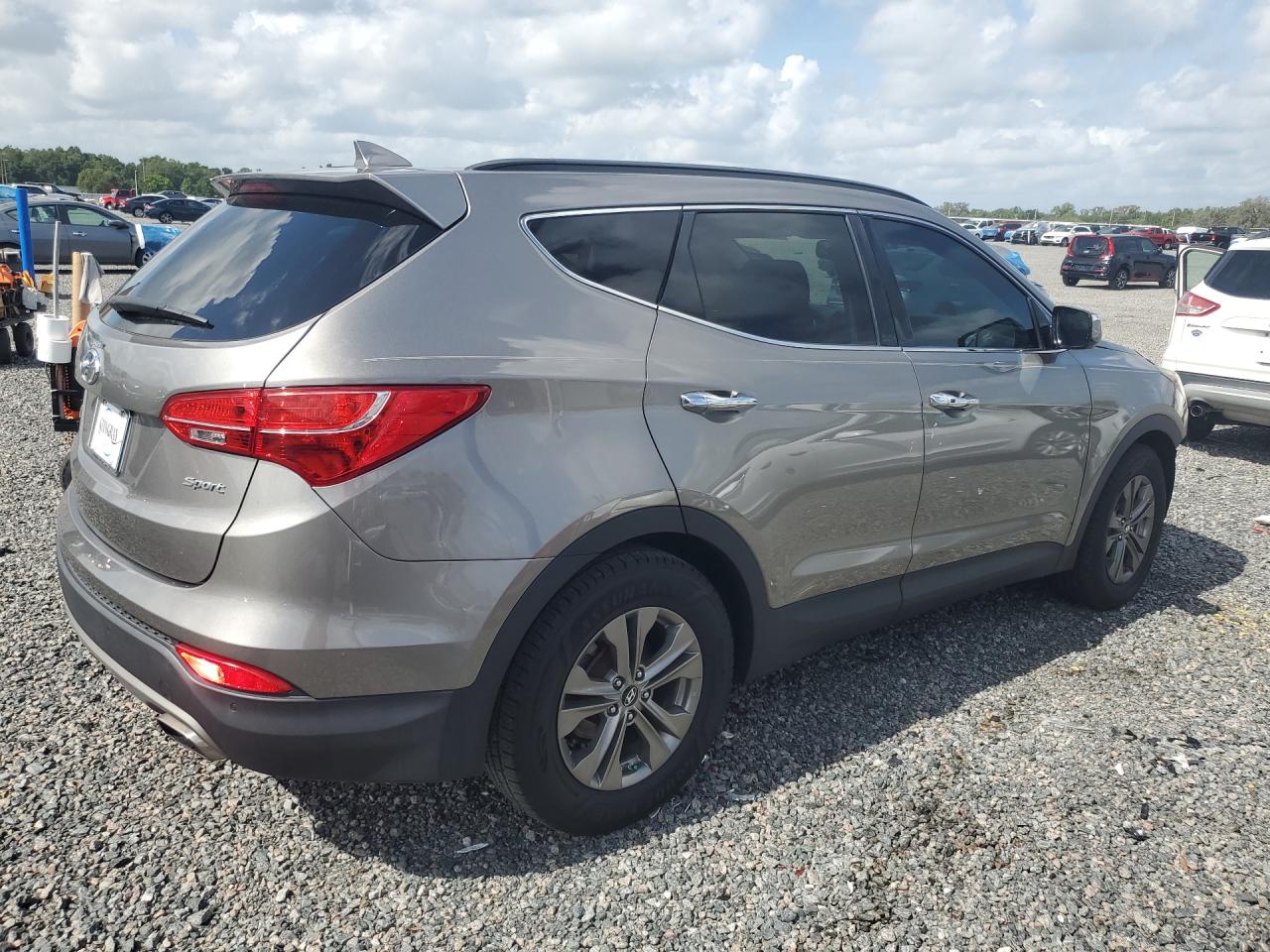 2014 Hyundai Santa Fe Sport 2.4l Gray vin: 5XYZU3LB5EG219161