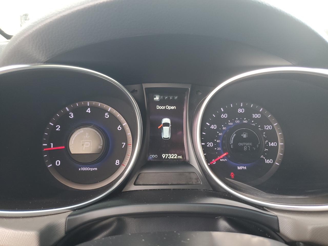 2014 Hyundai Santa Fe Sport 2.4l Gray vin: 5XYZU3LB5EG219161