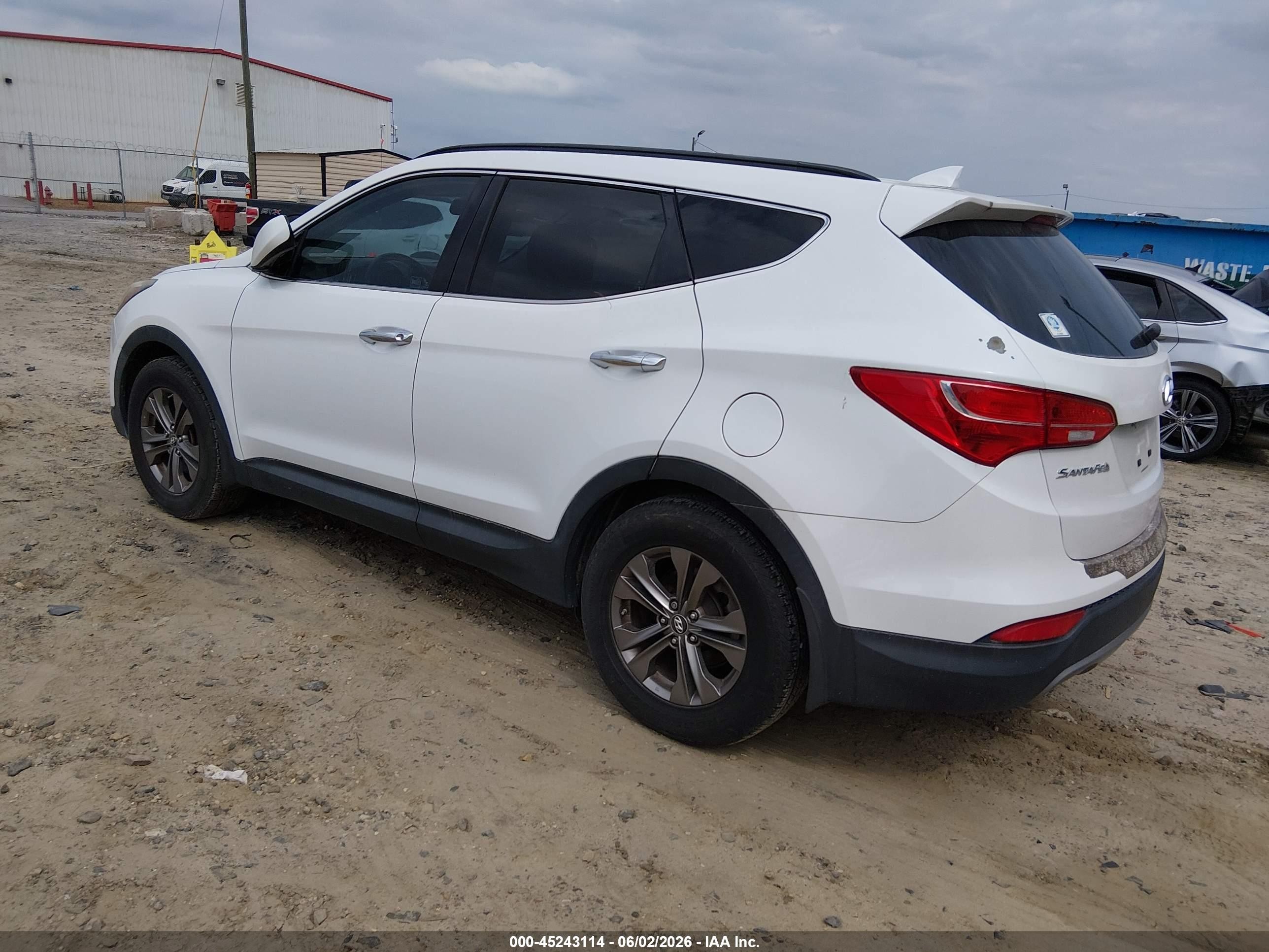 2014 Hyundai Santa Fe Sport 2.4l Белый vin: 5XYZU3LB5EG226532