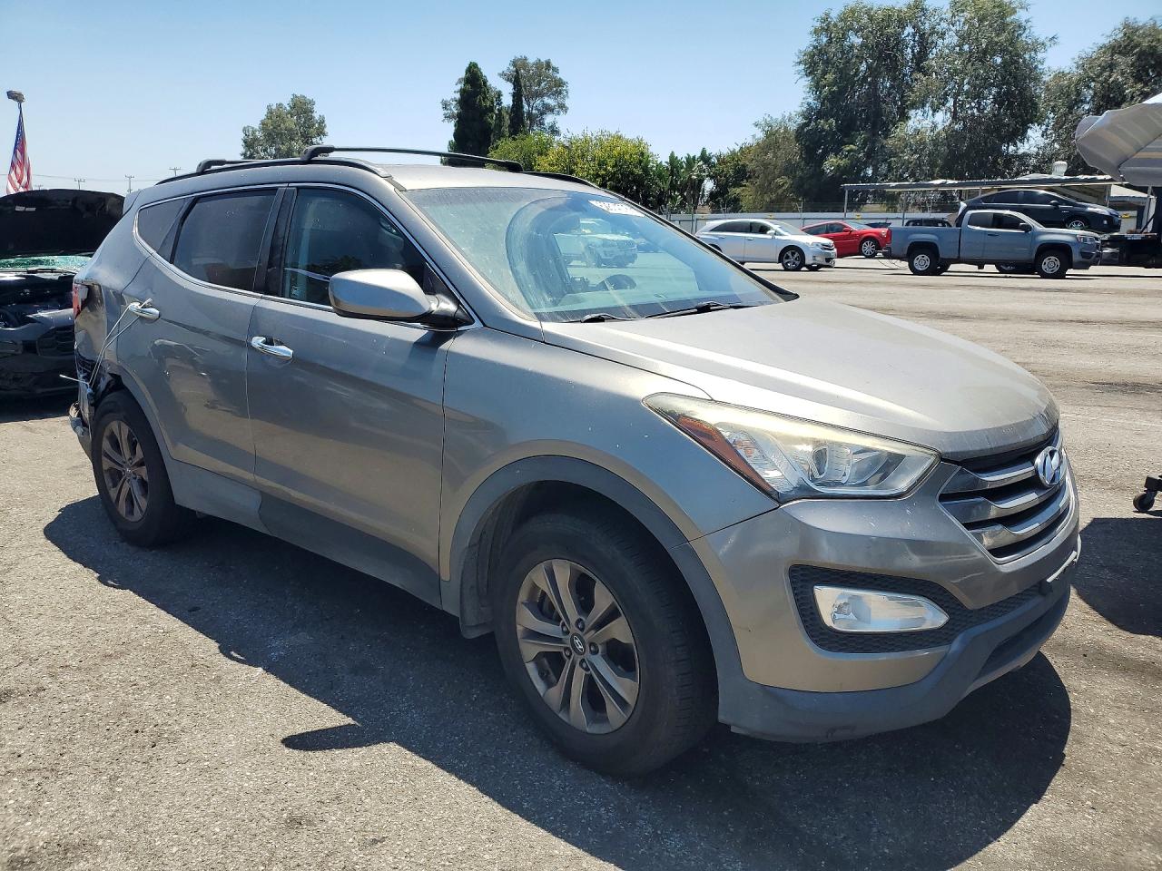 2015 Hyundai Santa Fe Sport 2.4l Gray vin: 5XYZU3LB5FG242036