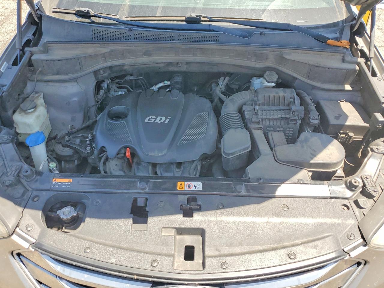 2015 Hyundai Santa Fe Sport 2.4l Gray vin: 5XYZU3LB5FG242036