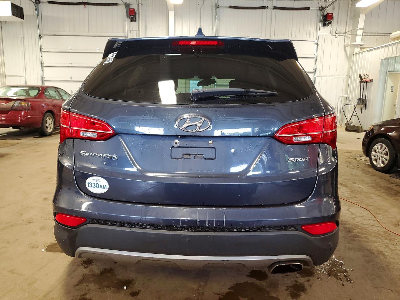 2015 Hyundai Santa Fe Sport 2.4l Blue vin: 5XYZU3LB5FG293293