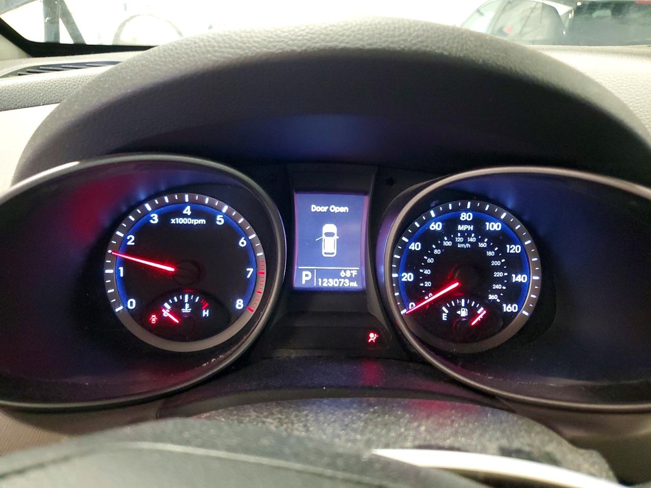 2015 Hyundai Santa Fe Sport 2.4l Blue vin: 5XYZU3LB5FG293293