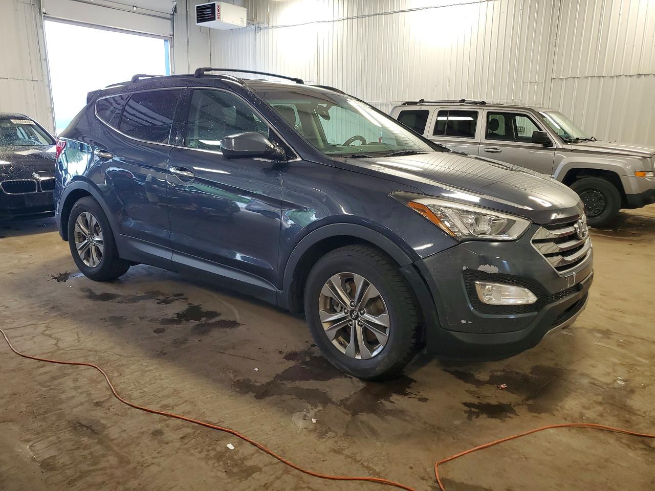 2015 Hyundai Santa Fe Sport 2.4l Blue vin: 5XYZU3LB5FG293293