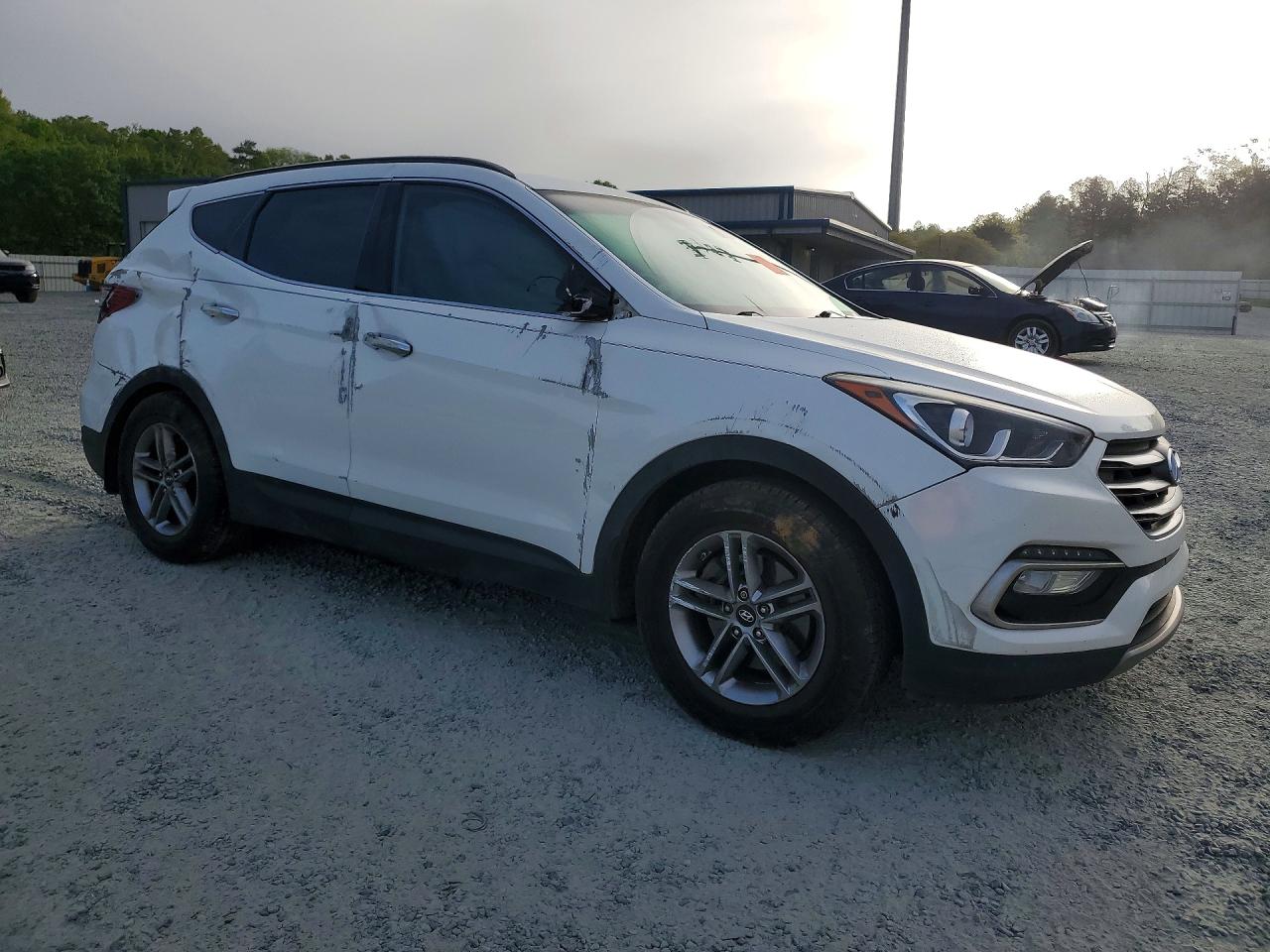 2017 Hyundai Santa Fe Sport 2.4l White vin: 5XYZU3LB5HG426511