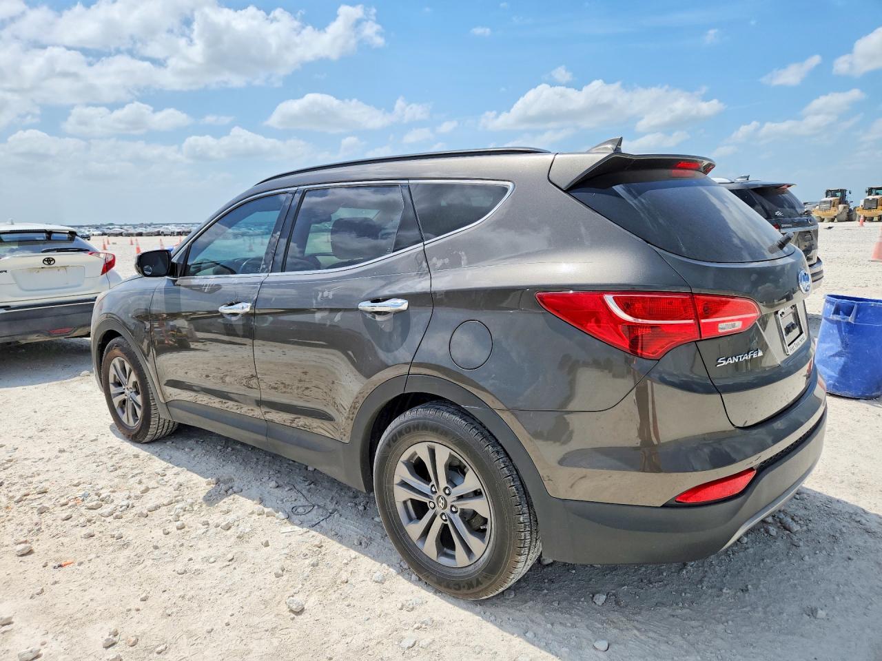 2013 Hyundai Santa Fe Sport 2.4l Gray vin: 5XYZU3LB6DG015144