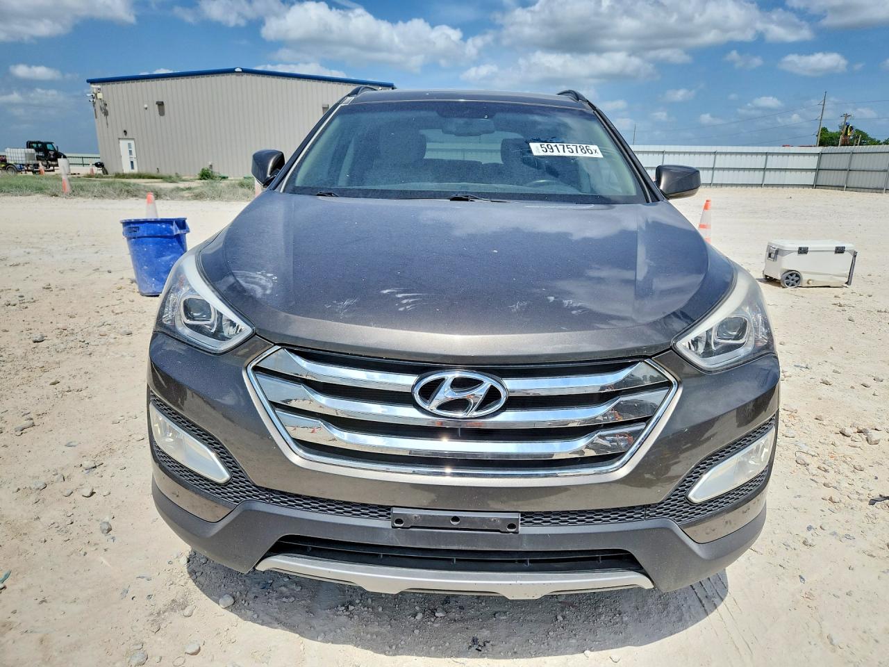 2013 Hyundai Santa Fe Sport 2.4l Gray vin: 5XYZU3LB6DG015144