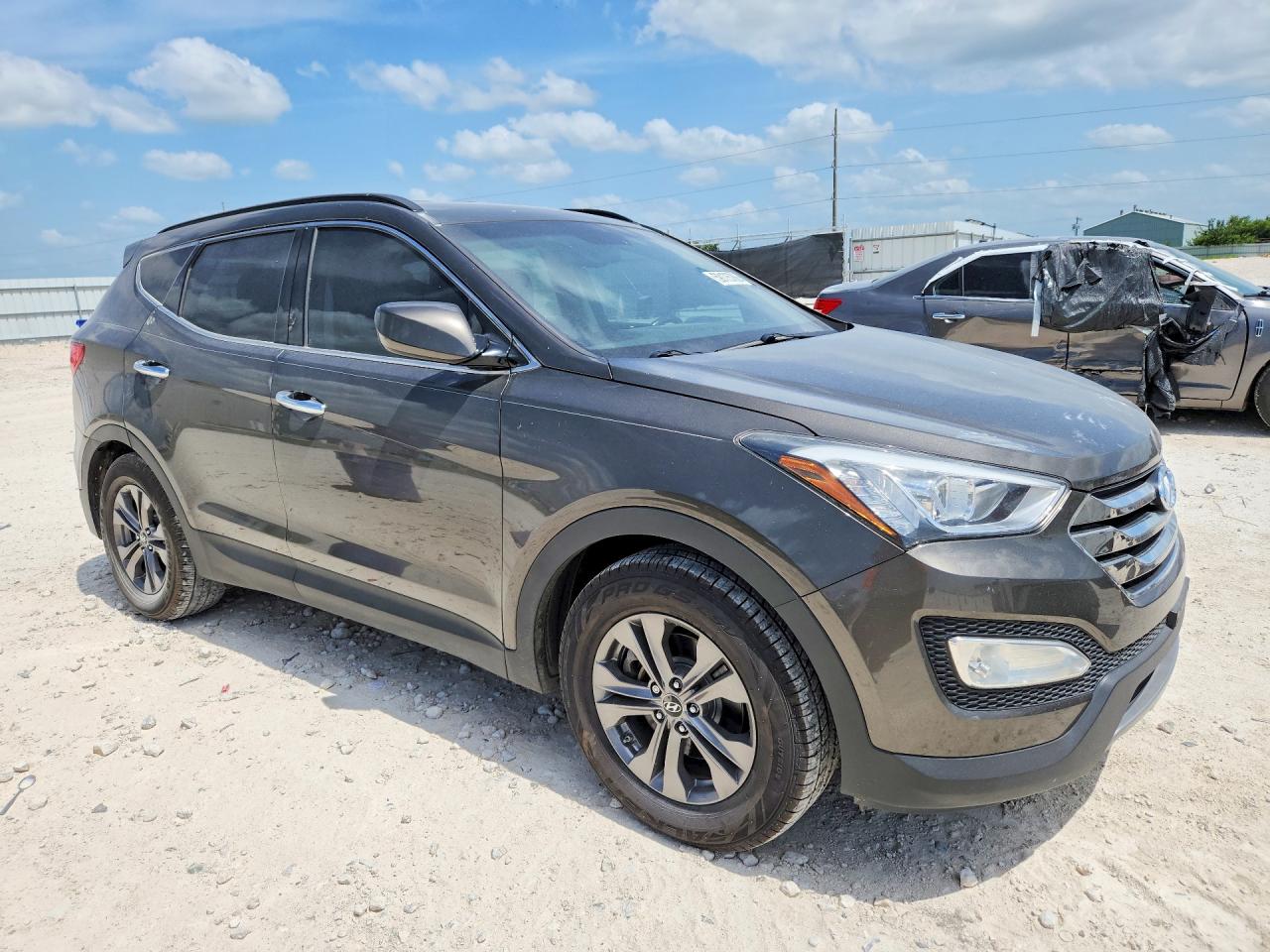 2013 Hyundai Santa Fe Sport 2.4l Gray vin: 5XYZU3LB6DG015144