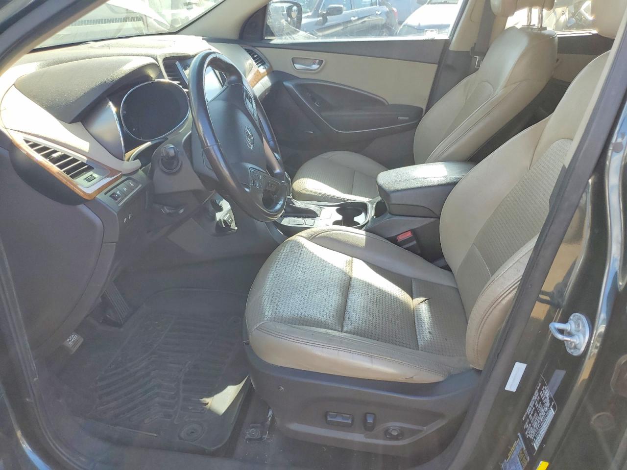 2013 Hyundai Santa Fe Gls Awd Green vin: 5XYZU3LB6DG015662