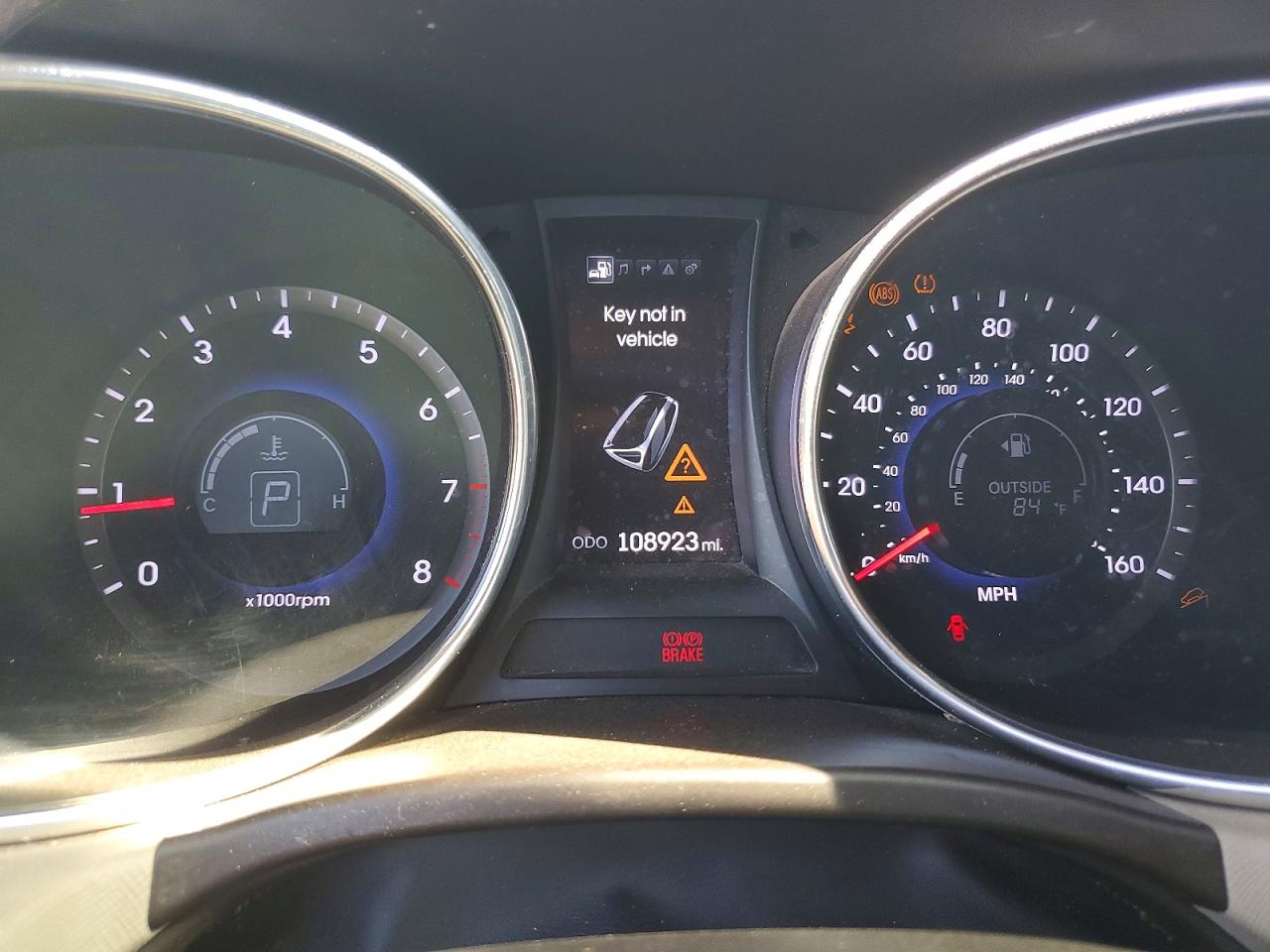 2013 Hyundai Santa Fe Gls Awd Green vin: 5XYZU3LB6DG015662