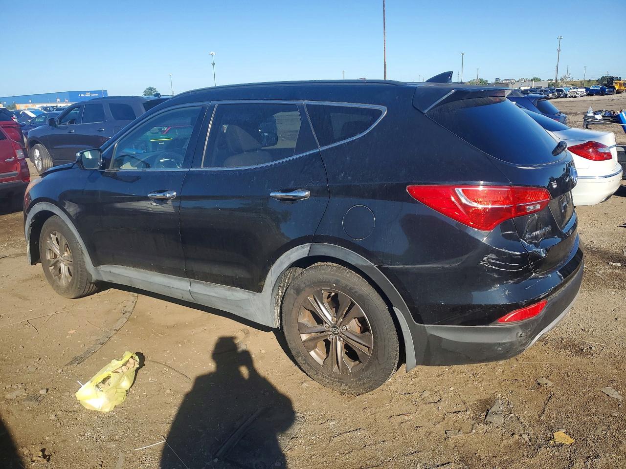 2013 Hyundai Santa Fe Sport 2.4l Black vin: 5XYZU3LB6DG021607