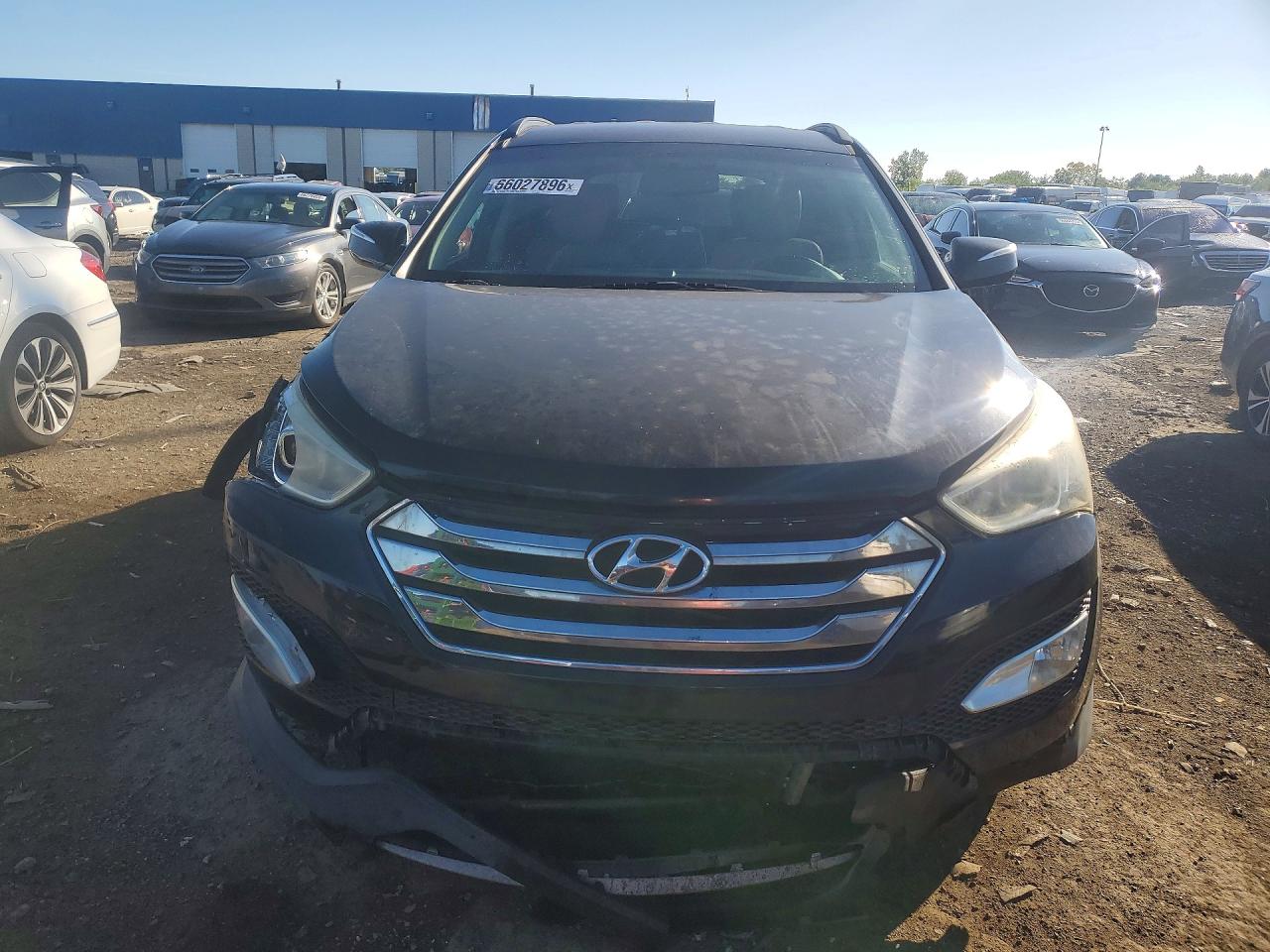 2013 Hyundai Santa Fe Sport 2.4l Black vin: 5XYZU3LB6DG021607
