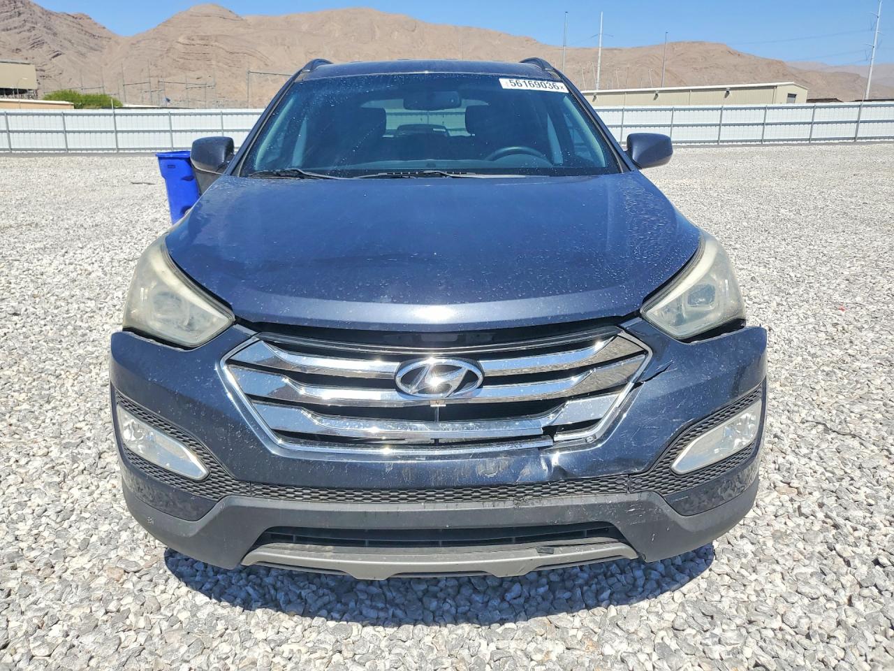 2013 Hyundai Santa Fe Sport 2.4l Gray vin: 5XYZU3LB6DG043462