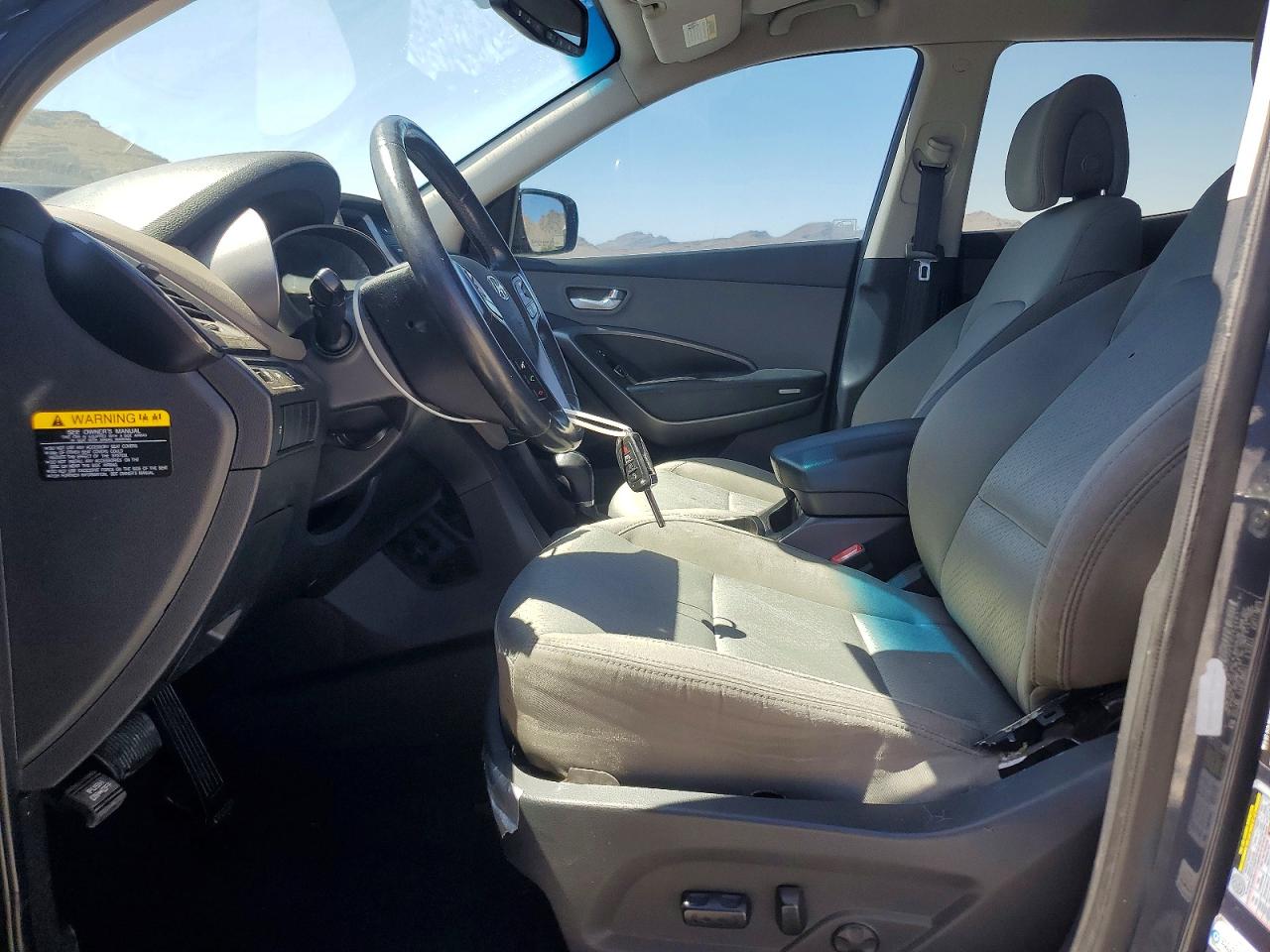 2013 Hyundai Santa Fe Sport 2.4l Gray vin: 5XYZU3LB6DG043462