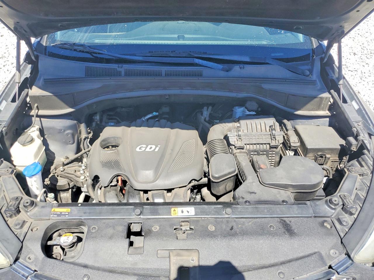 2013 Hyundai Santa Fe Sport 2.4l Gray vin: 5XYZU3LB6DG043462