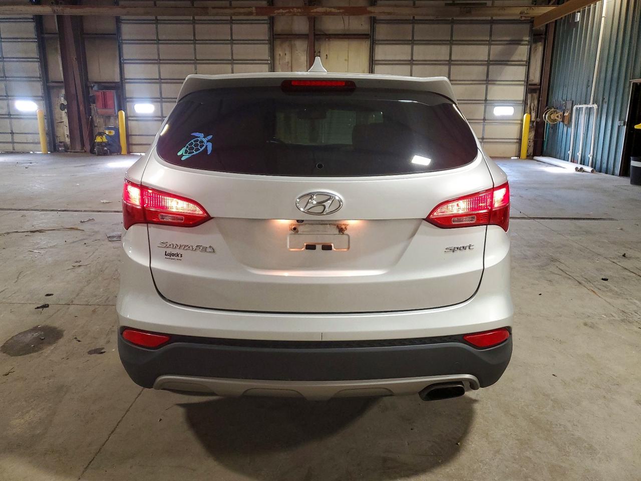 2013 Hyundai Santa Fe Sport 2.4l Silver vin: 5XYZU3LB6DG055529
