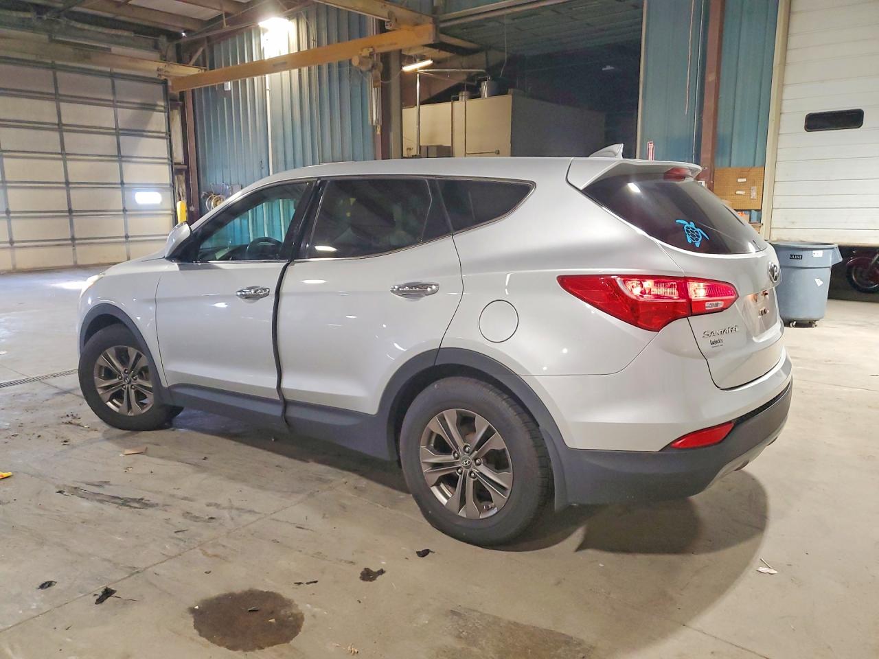 2013 Hyundai Santa Fe Sport 2.4l Silver vin: 5XYZU3LB6DG055529