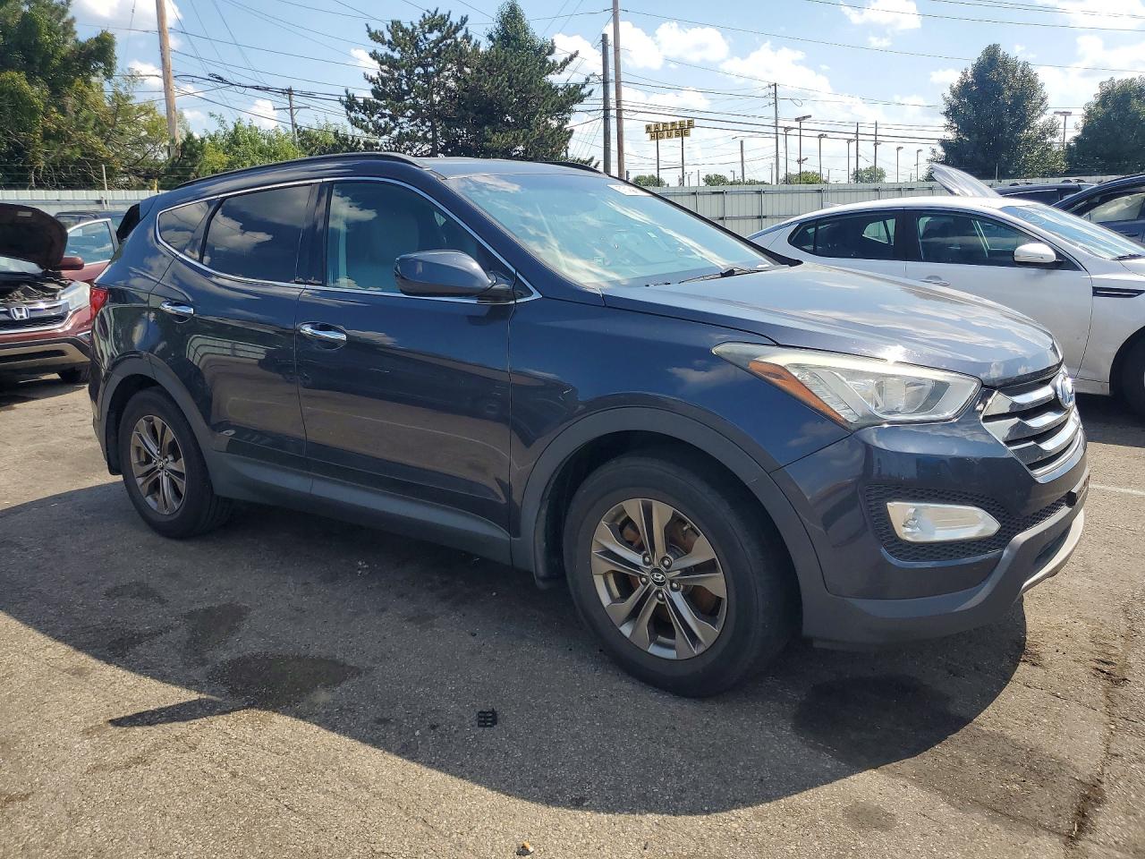 2013 Hyundai Santa Fe Sport 2.4l Blue vin: 5XYZU3LB6DG075764