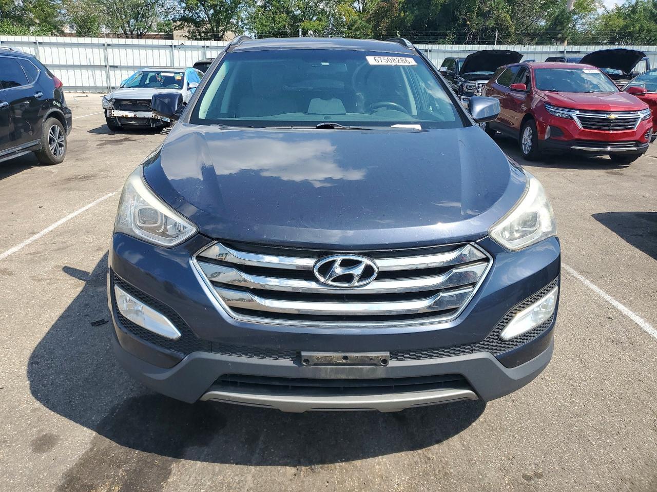 2013 Hyundai Santa Fe Sport 2.4l Blue vin: 5XYZU3LB6DG075764