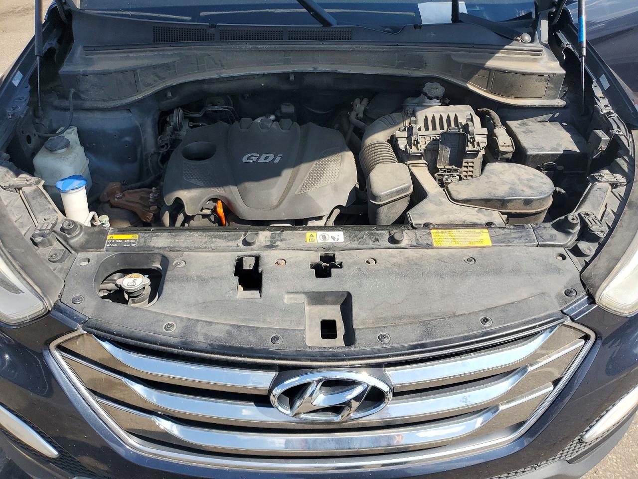 2013 Hyundai Santa Fe Sport 2.4l Blue vin: 5XYZU3LB6DG075764