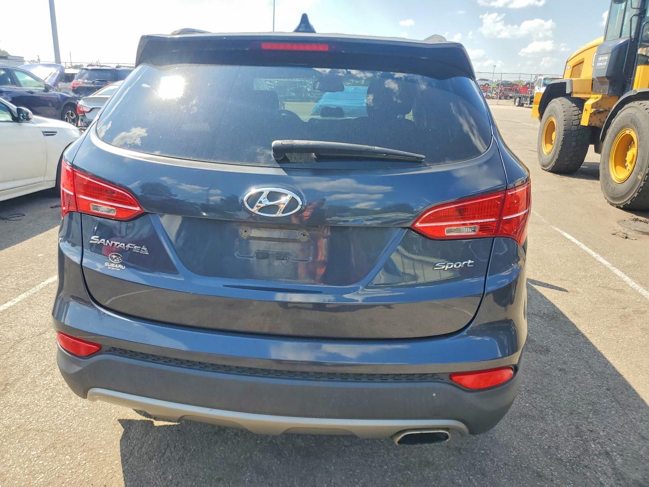 2013 Hyundai Santa Fe Sport 2.4l Blue vin: 5XYZU3LB6DG075764