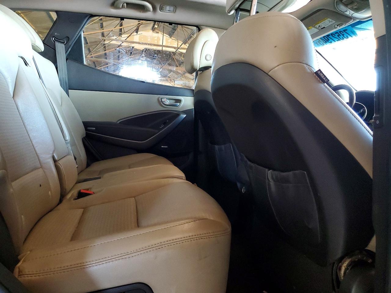2013 Hyundai Santa Fe Sport White vin: 5XYZU3LB6DG084545