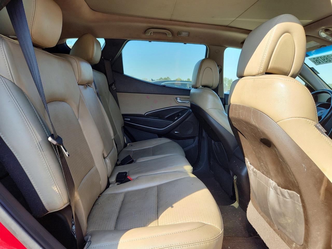 2013 Hyundai Santa Fe Sport 2.4l Red vin: 5XYZU3LB6DG122517