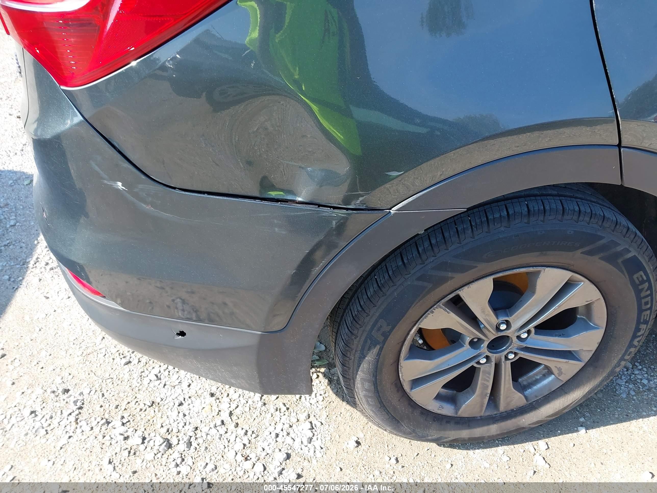 2014 Hyundai Santa Fe Sport 2.4l Серый vin: 5XYZU3LB6EG134555