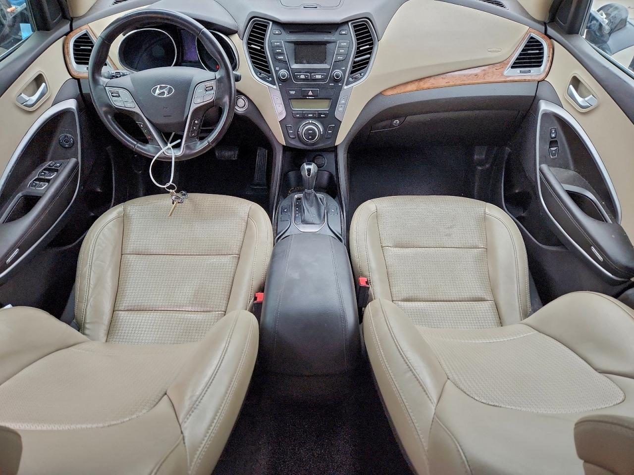 2014 Hyundai Santa Fe Sport 2.4l Black vin: 5XYZU3LB6EG154188