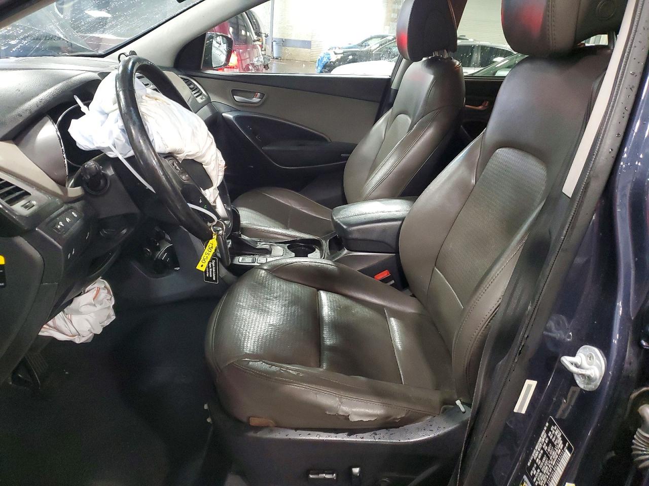 2014 Hyundai Santa Fe Sport 2.4l Blue vin: 5XYZU3LB6EG193251