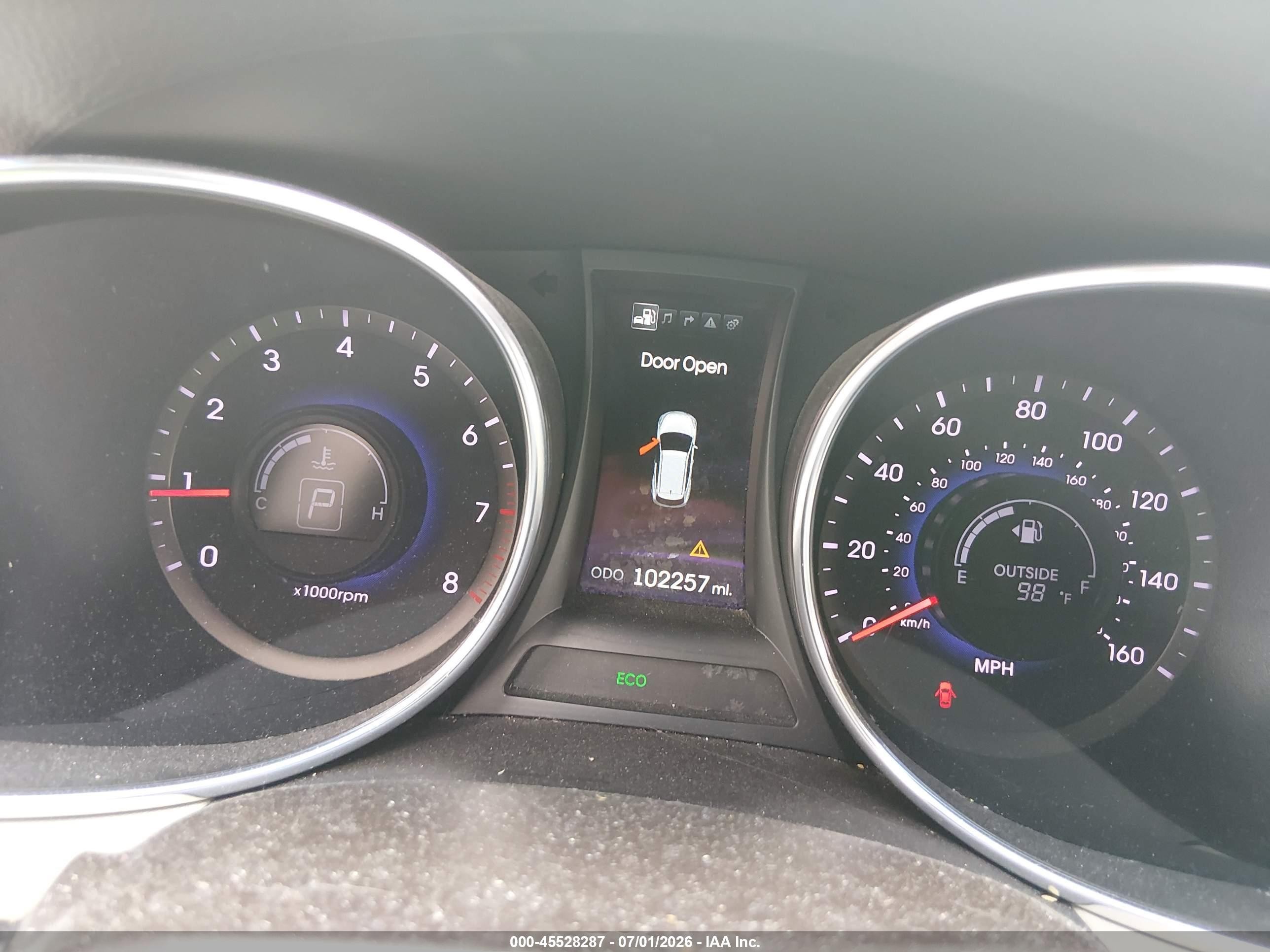 2014 Hyundai Santa Fe Sport 2.4l Black vin: 5XYZU3LB6EG194559