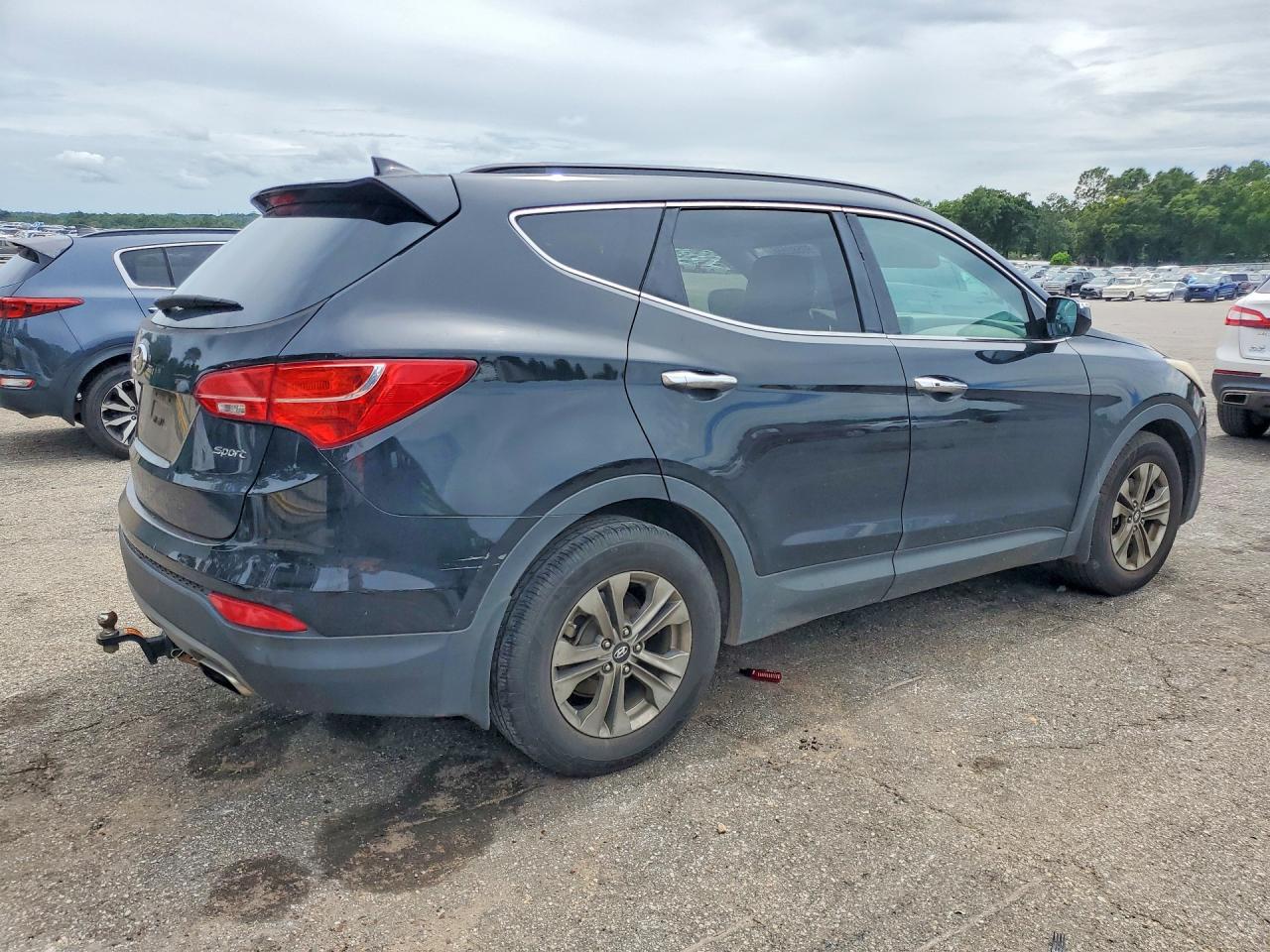 2015 Hyundai Santa Fe Sport 2.4l Black vin: 5XYZU3LB6FG244121