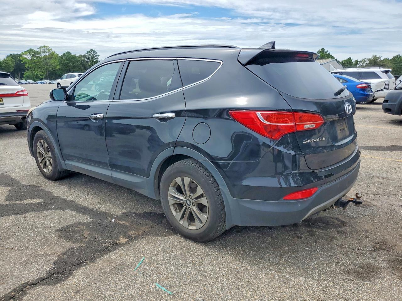 2015 Hyundai Santa Fe Sport 2.4l Black vin: 5XYZU3LB6FG244121