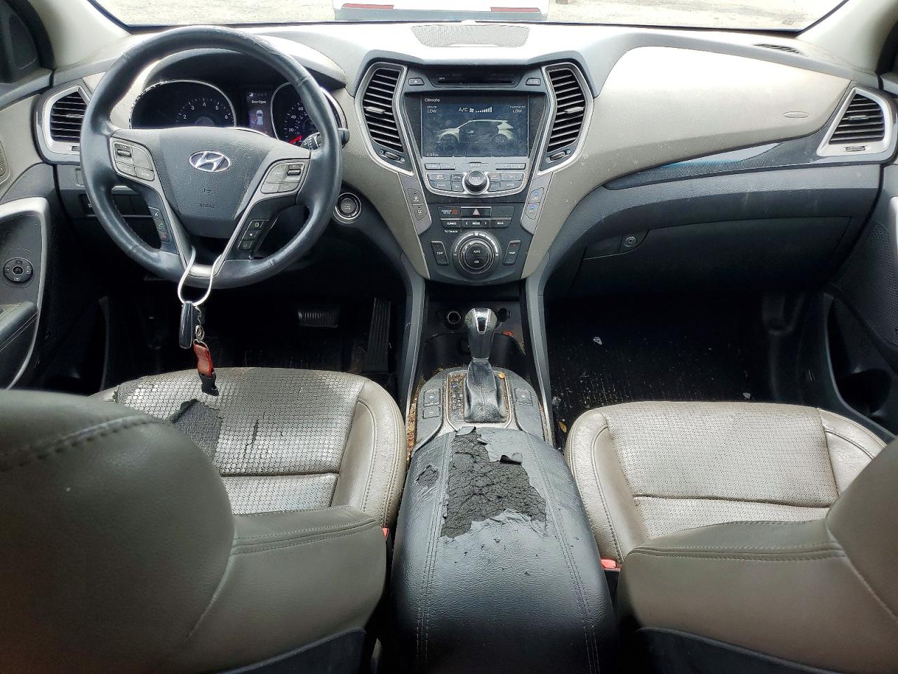 2015 Hyundai Santa Fe Sport 2.4l Black vin: 5XYZU3LB6FG244121