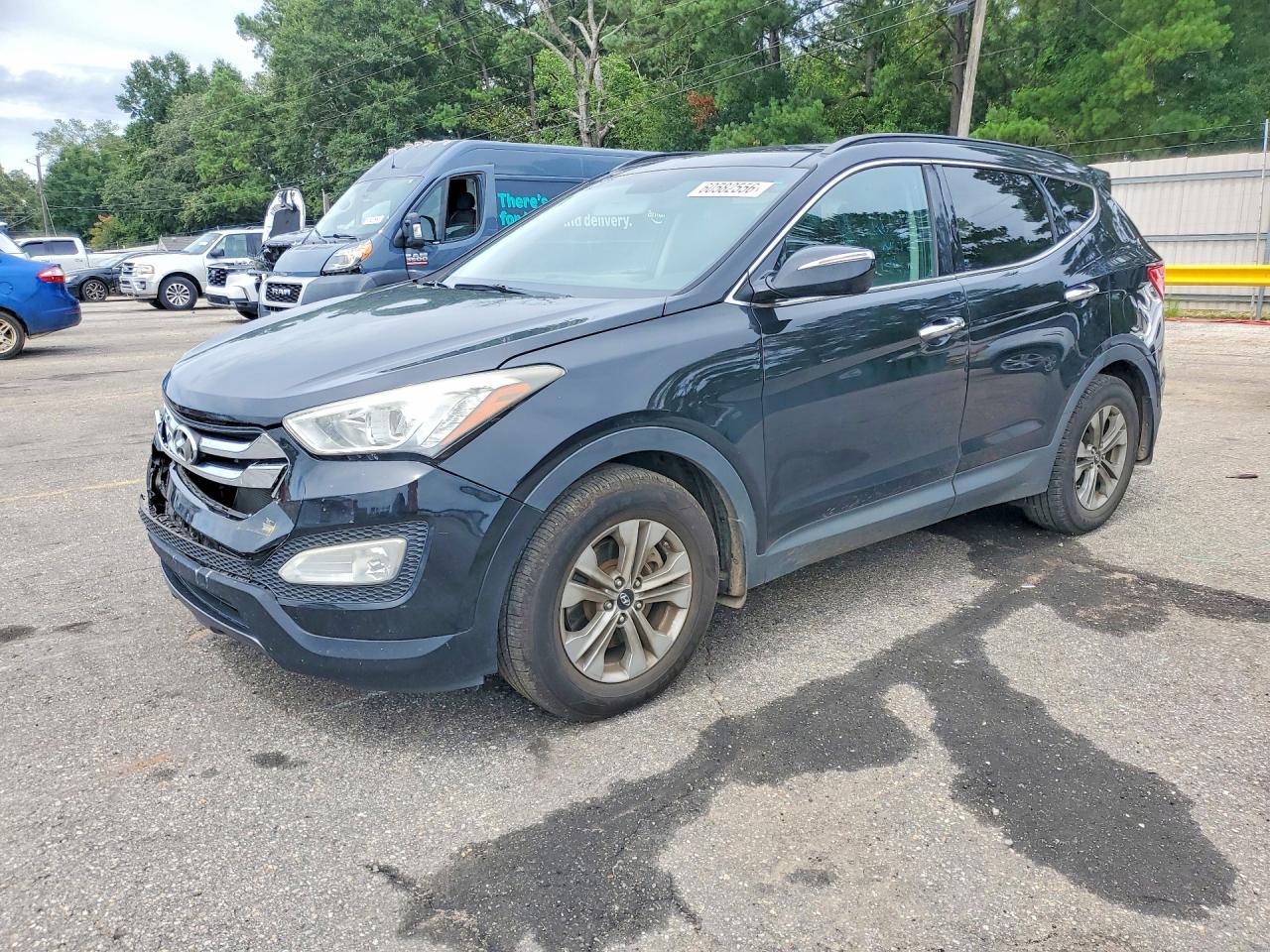 2015 Hyundai Santa Fe Sport 2.4l Black vin: 5XYZU3LB6FG244121