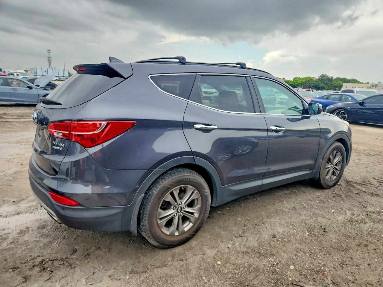 2015 Hyundai Santa Fe Sport 2.4l Gray vin: 5XYZU3LB6FG247469
