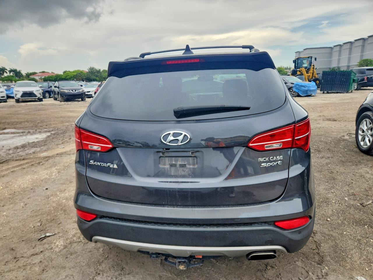 2015 Hyundai Santa Fe Sport 2.4l Gray vin: 5XYZU3LB6FG247469