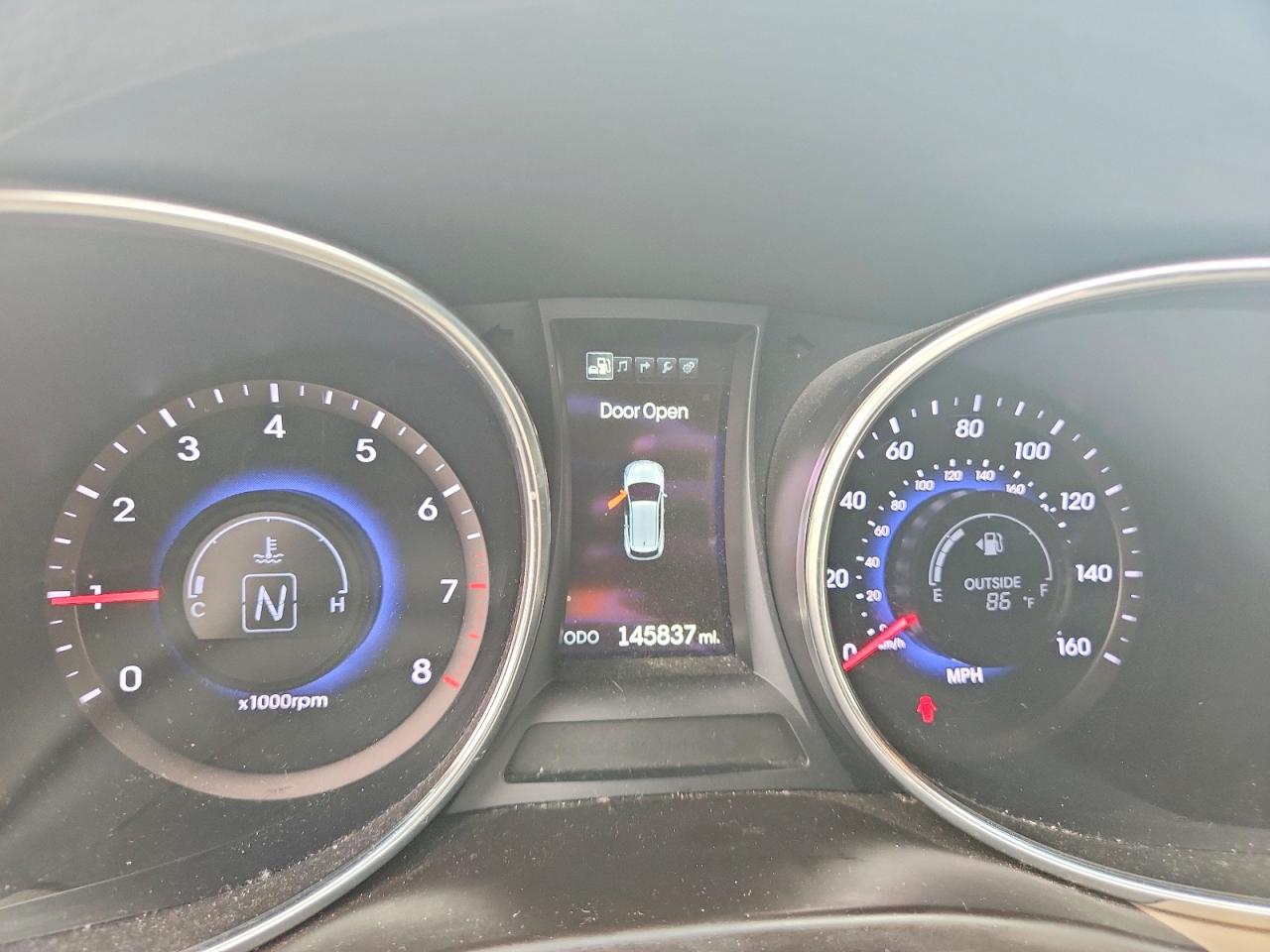 2015 Hyundai Santa Fe Sport 2.4l Gray vin: 5XYZU3LB6FG247469