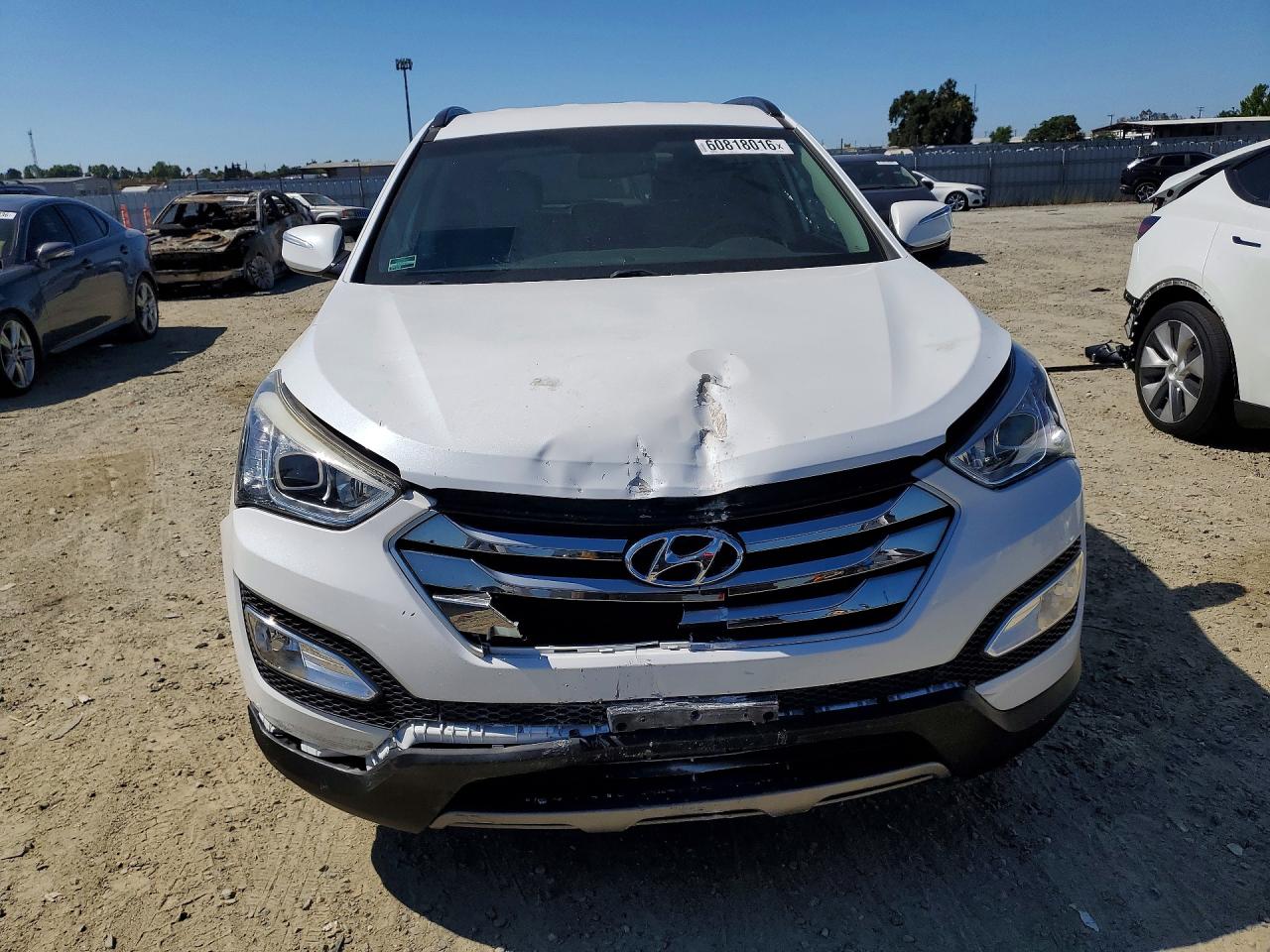 2015 Hyundai Santa Fe Sport 2.4l White vin: 5XYZU3LB6FG269312