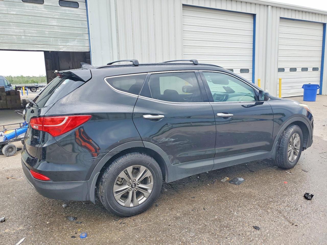 2015 Hyundai Santa Fe Sport 2.4l Black vin: 5XYZU3LB6FG284568